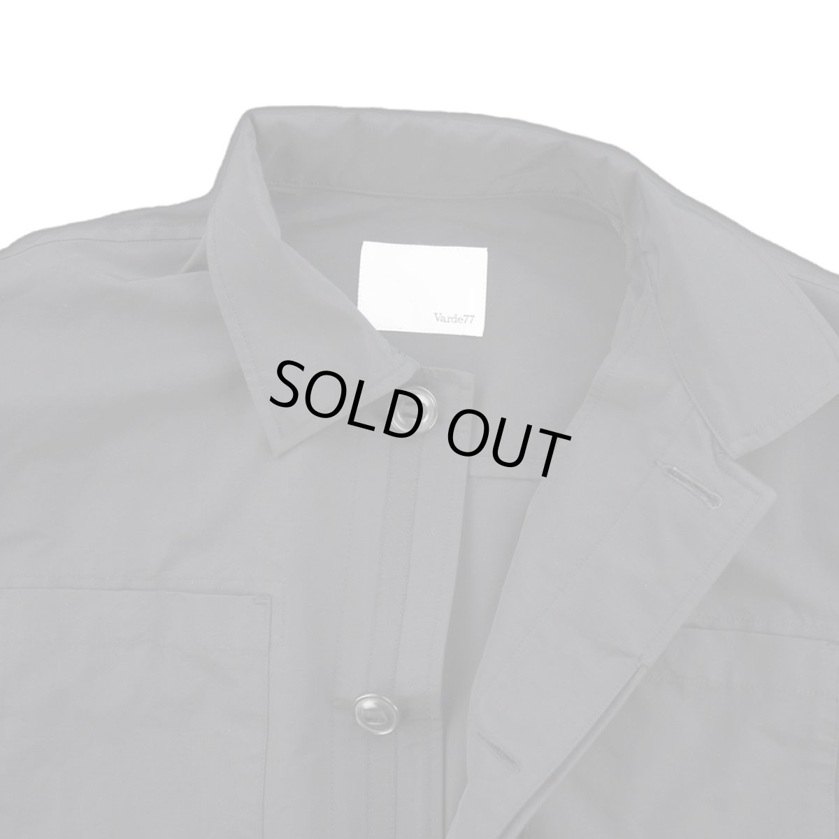 画像2: POCKET BIG VEST　BLACK (2)