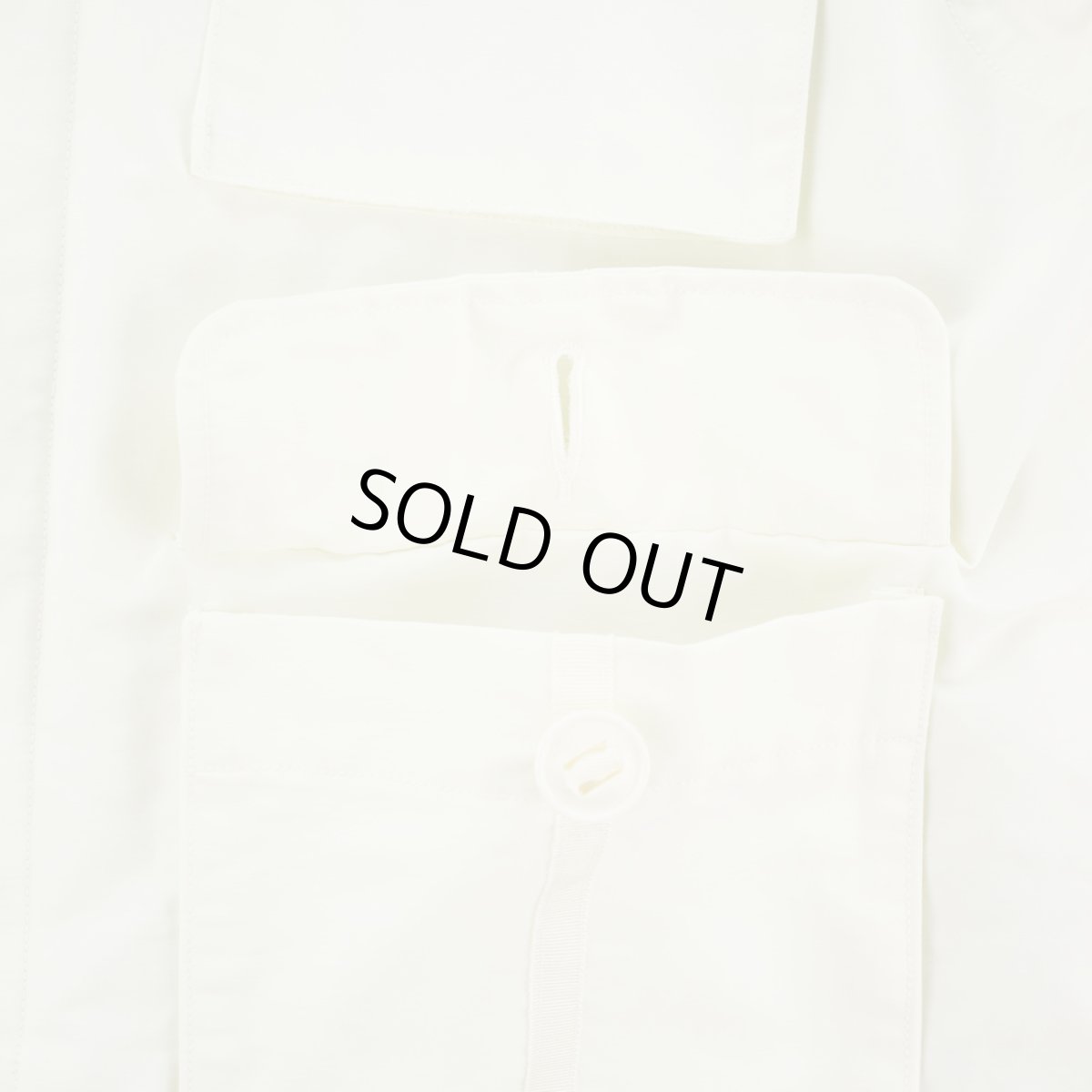 画像4: POCKET BIG VEST WHITE (4)