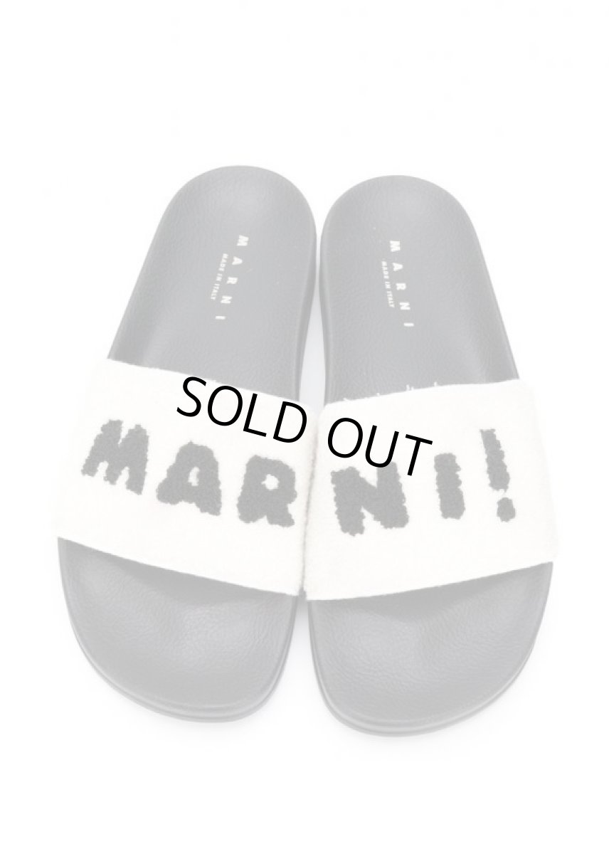 画像1: M A R N I  OPEN LOGO SANDAL  (1)