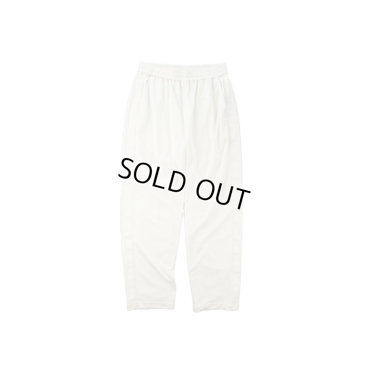 画像1: THE SOURCE MESH TRANING PANTS WHITE (1)