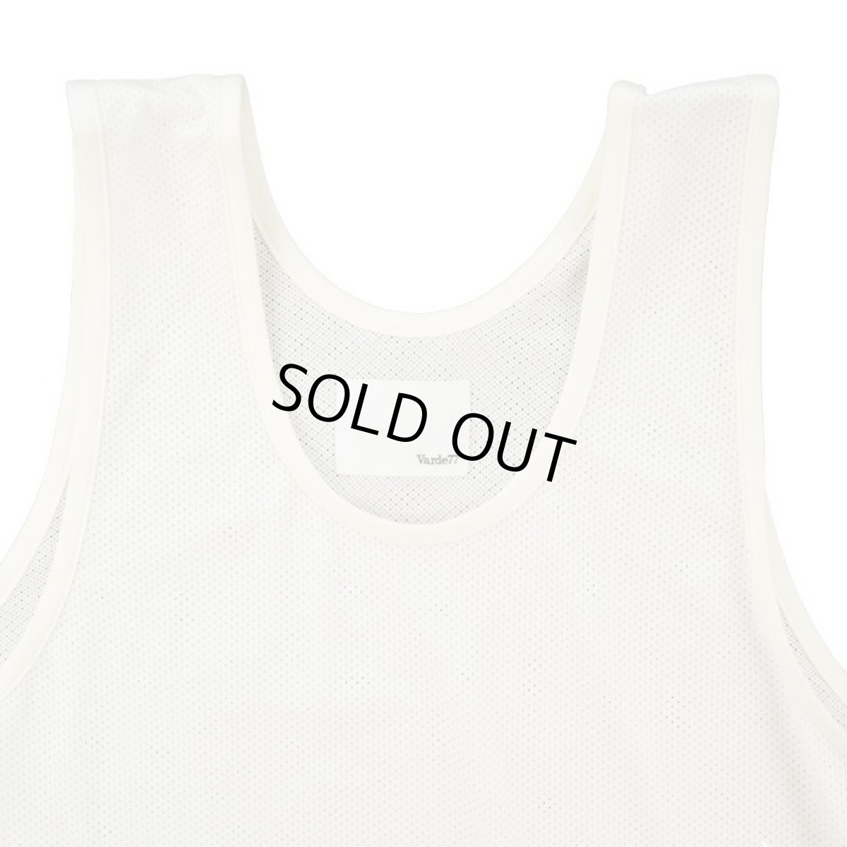 画像2: THE SOURCE MESH TRANING TANK TOP WHITE (2)