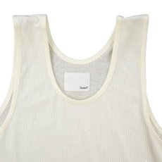 画像2: THE SOURCE MESH TRANING TANK TOP WHITE (2)