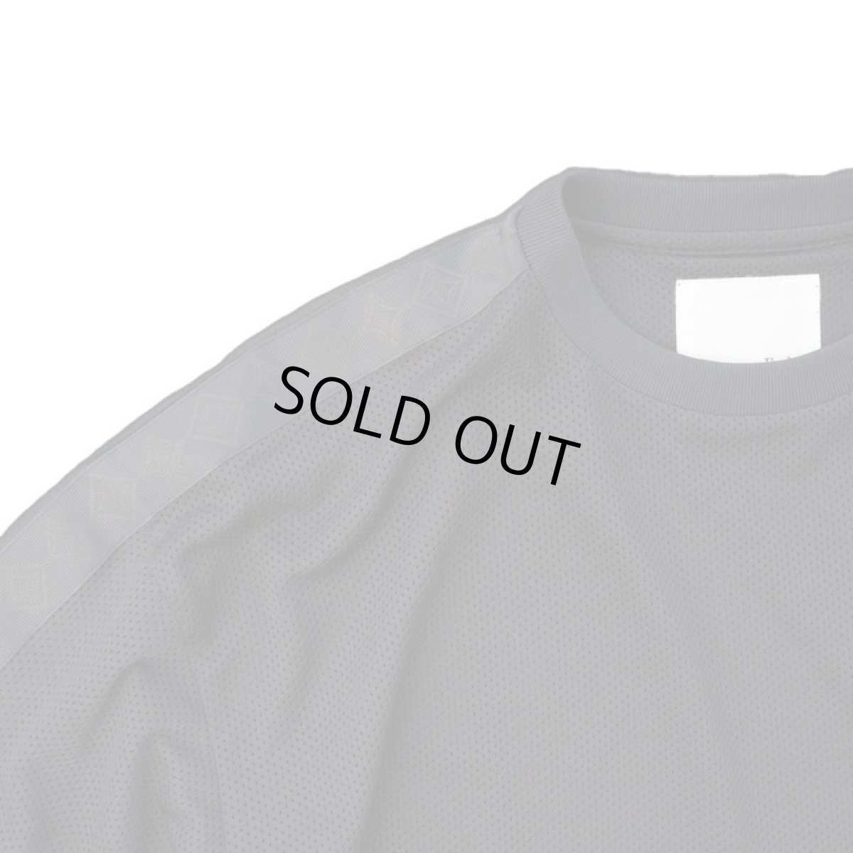 画像2: THE SOURCE MESH TRANING T-SHIRTS BLACK (2)