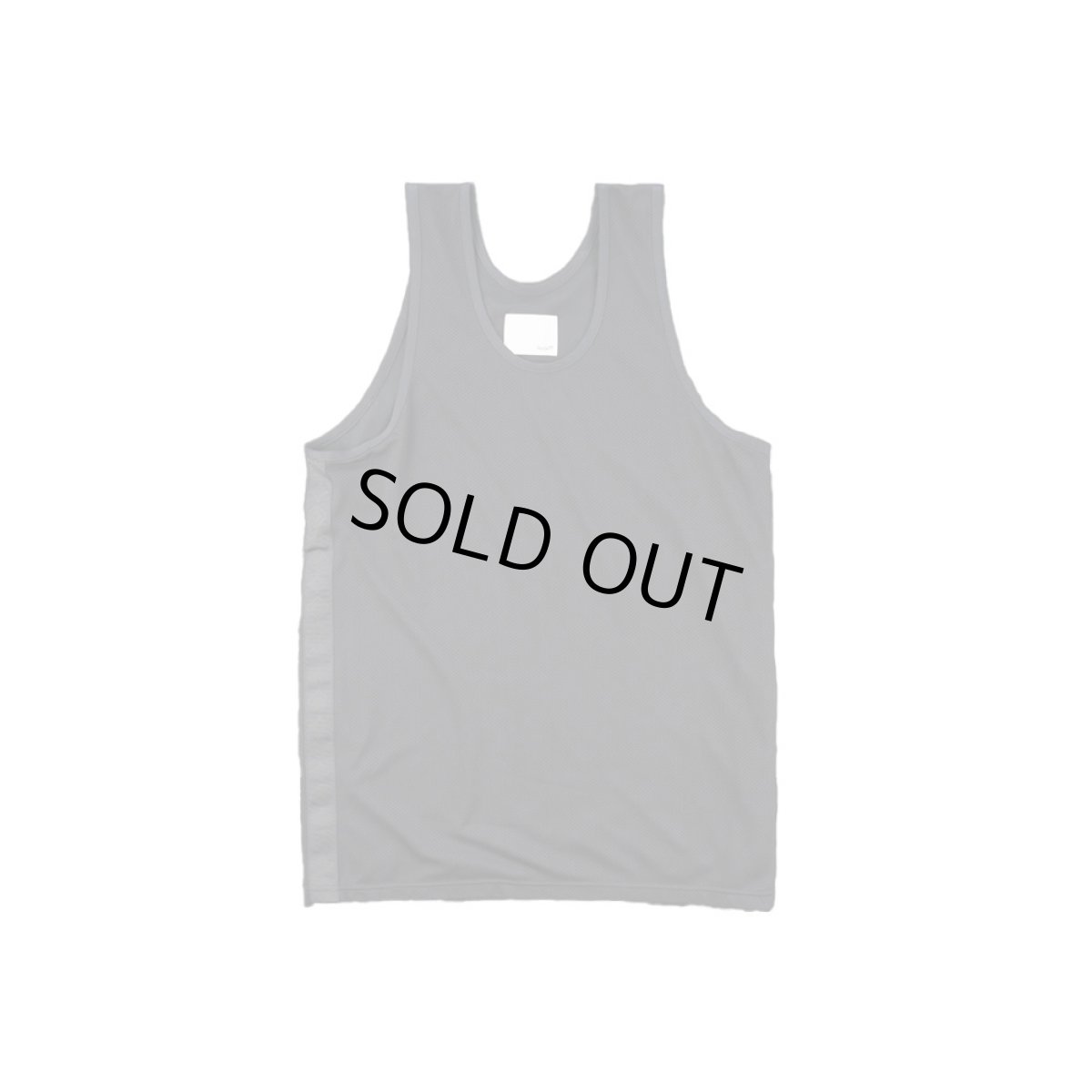 画像1: THE SOURCE MESH TRANING TANK TOP BLACK (1)