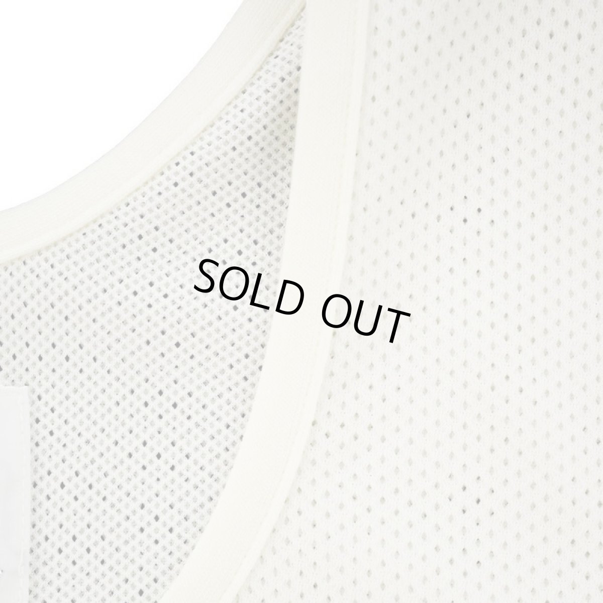 画像4: THE SOURCE MESH TRANING TANK TOP WHITE (4)