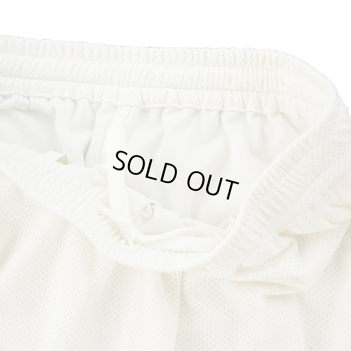 画像3: THE SOURCE MESH TRANING PANTS WHITE (3)