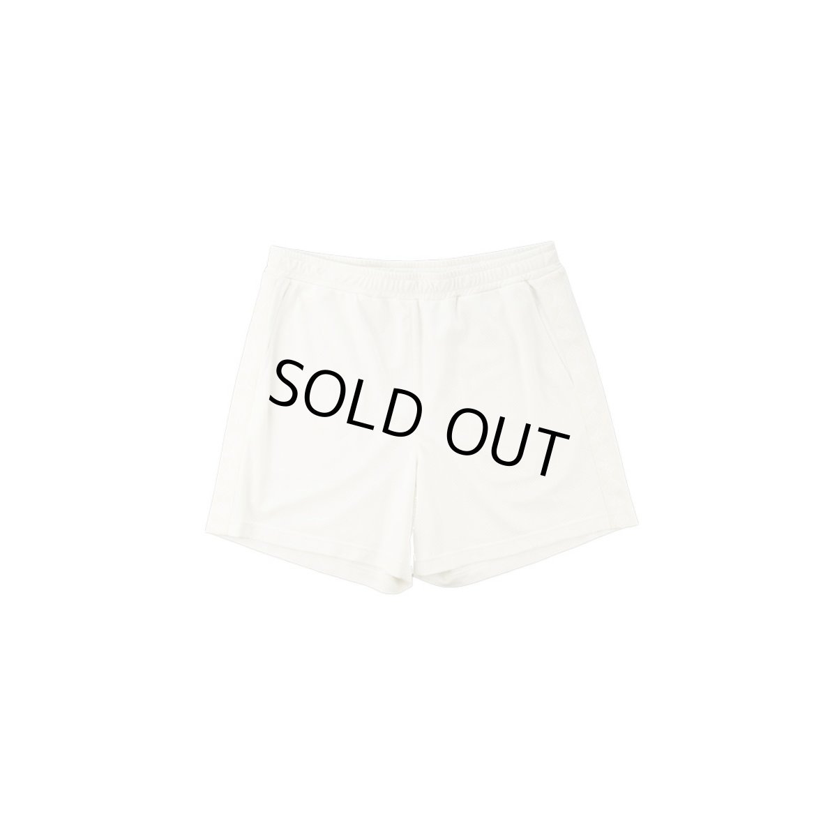 画像1: THE SOURCE MESH TRANING SHORTS WHITE (1)