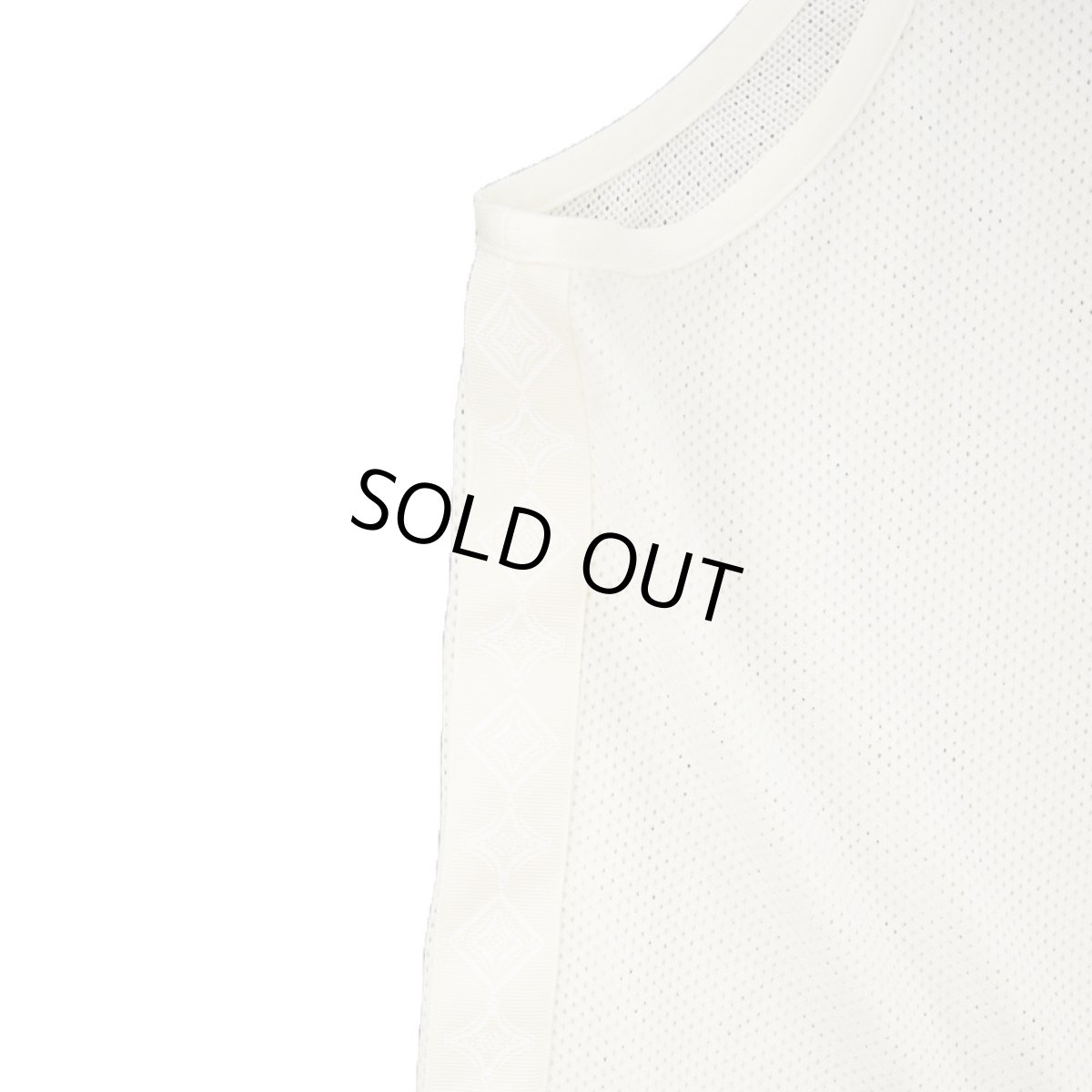 画像3: THE SOURCE MESH TRANING TANK TOP WHITE (3)