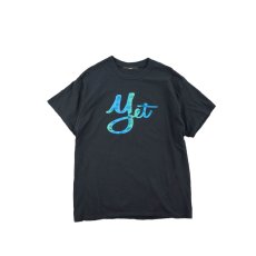 画像1: "YET" T-SHIRTS　 BLACK (1)