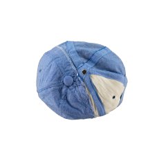 画像1: FRONT AND BACK CHAMBRAY CAP TYPE2 (1)