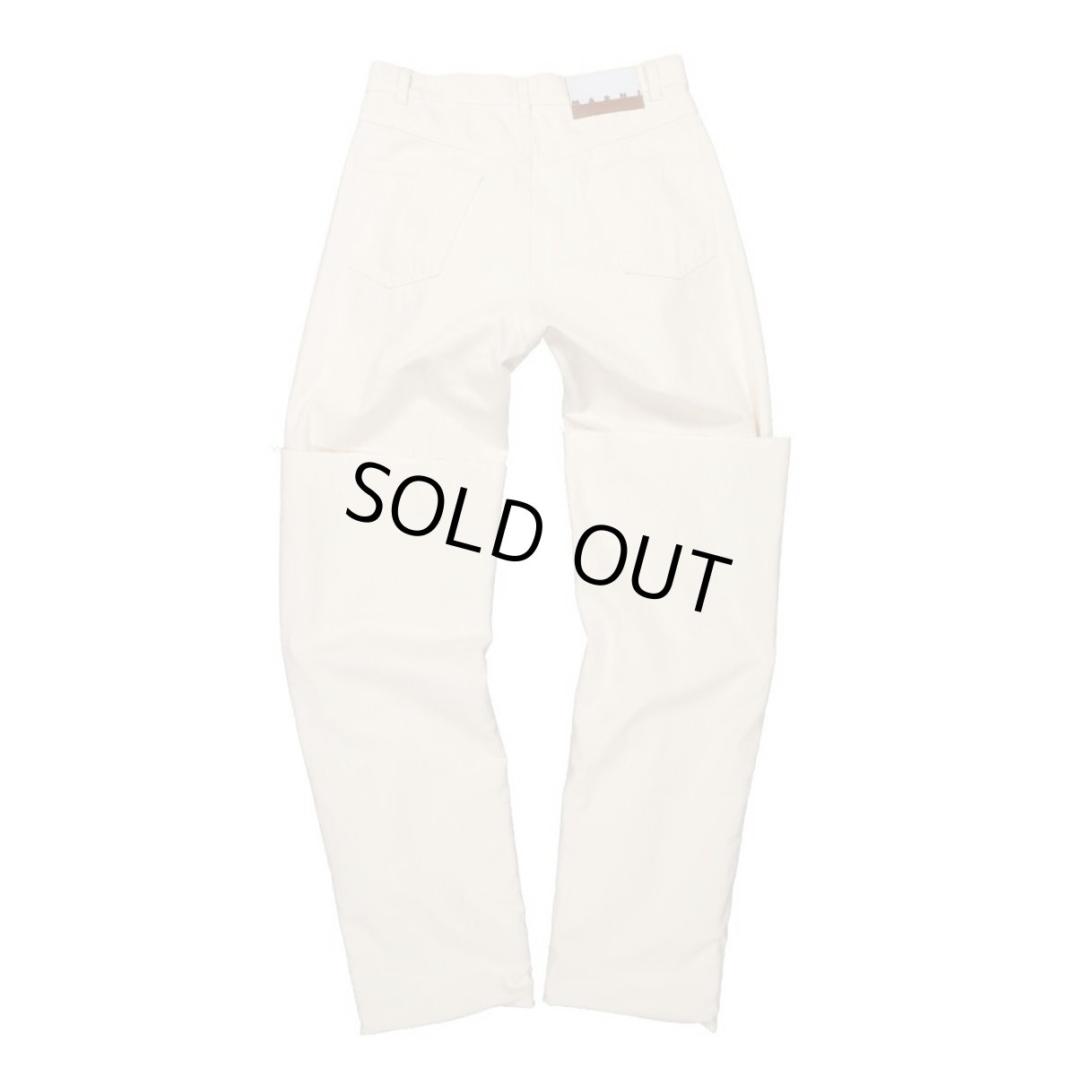 画像2: M A R N I CUTOFF PAINT LONG DENIM (2)