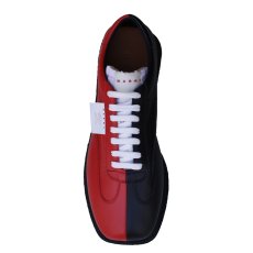 画像1: M A R N I BI-COLOR LEATHER  SNEAKER (1)