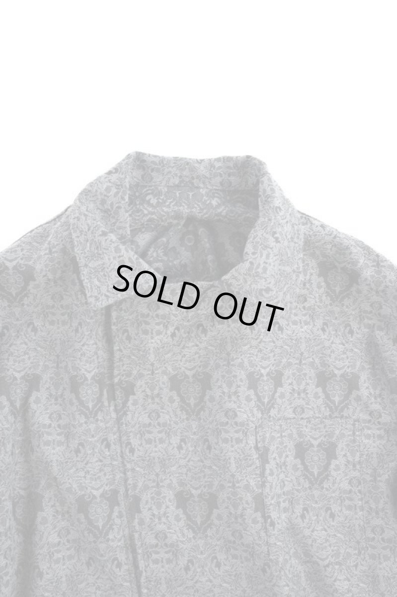 画像4: DOUBLE NECK LONG JACQUARD SHIRTS (4)