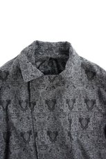 画像4: DOUBLE NECK LONG JACQUARD SHIRTS (4)