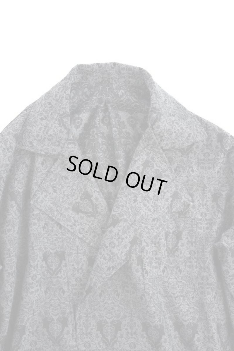 画像2: DOUBLE NECK LONG JACQUARD SHIRTS (2)