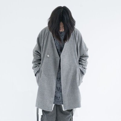 画像1: "OMOI" COAT GRAY