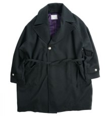 画像1: "OMOI" COAT BLACK (1)