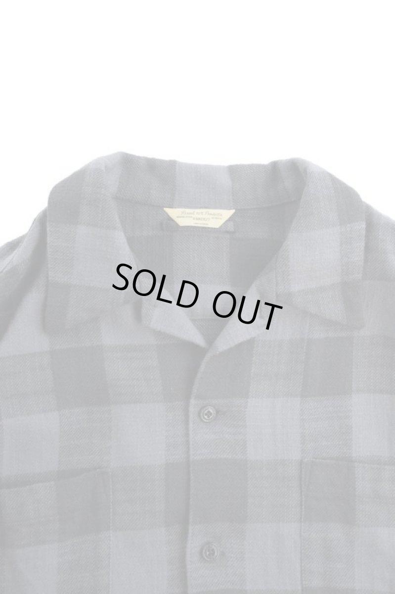 画像2: "傷だらけ" ネルシャツ　BLOCK (2)