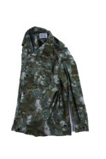 画像5: Uneven dyeing long sleeve shirts　OLIVE　BASE (5)