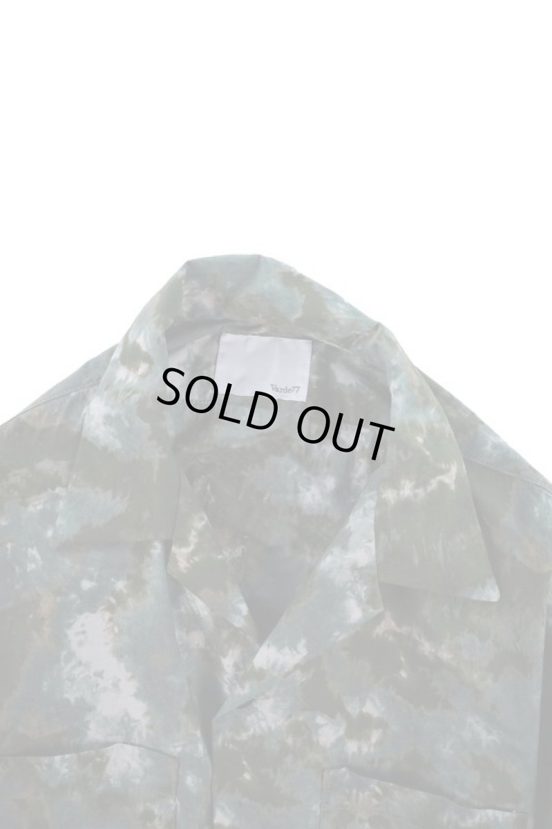 画像3: Uneven dyeing long sleeve shirts　OLIVE　BASE (3)