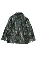 画像6: Uneven dyeing long sleeve shirts　OLIVE　BASE (6)