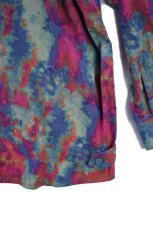 画像6: Uneven dyeing long sleeve shirts LIME BASE (6)