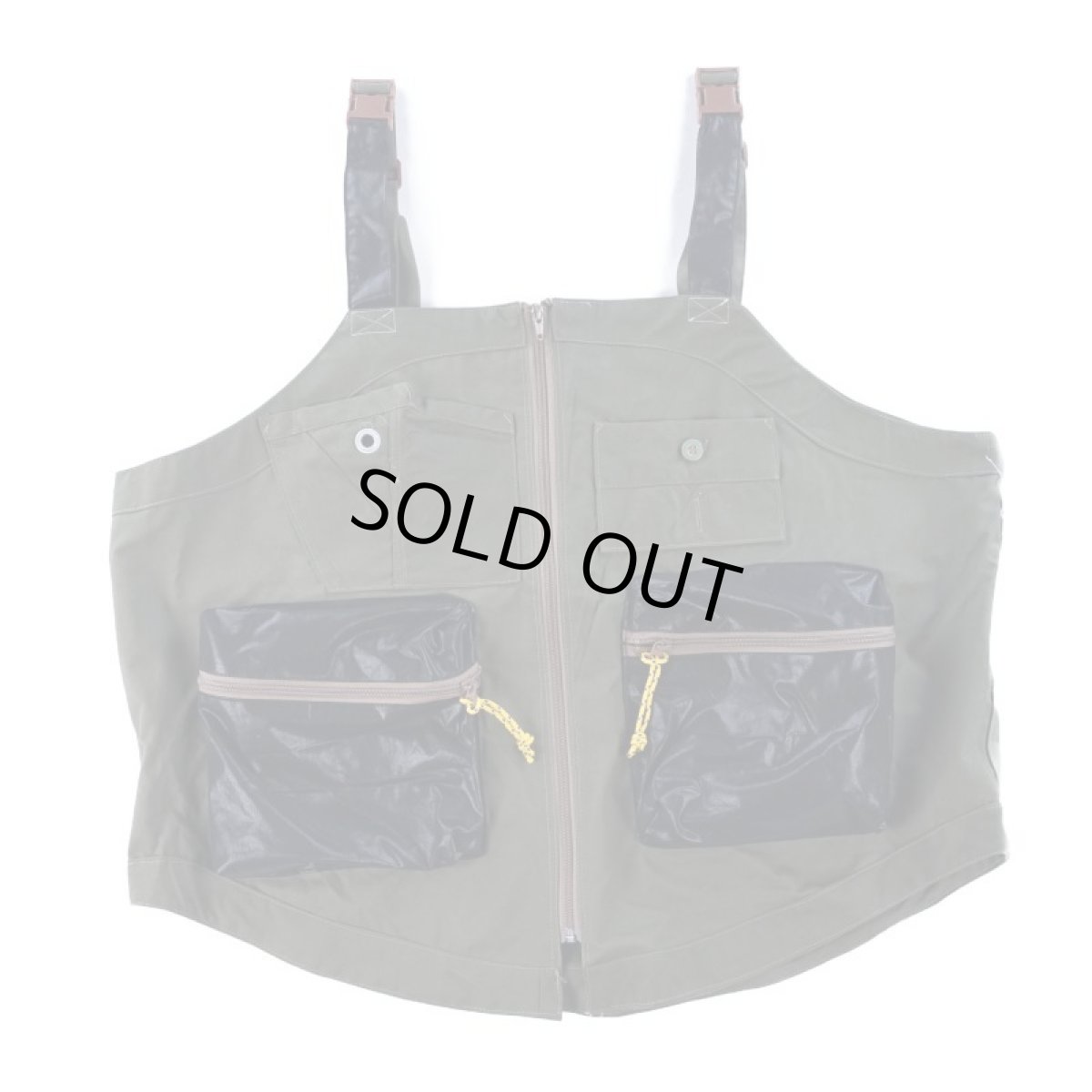 画像1: u.s army tent outdoor bibs (1)