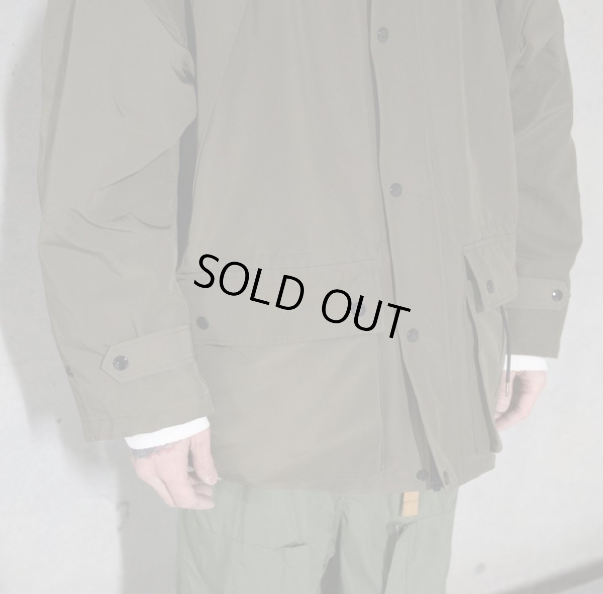 画像10: Wide mountain parka jacket BROWN (10)