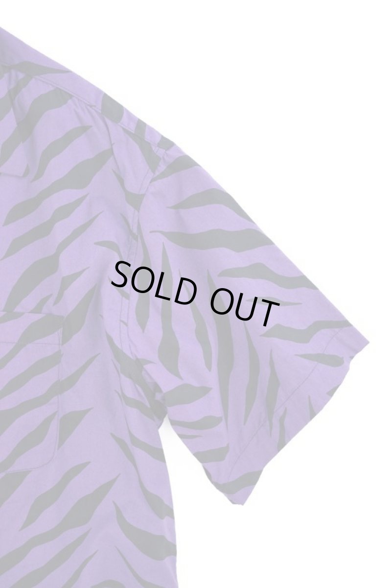画像3: color tiger aloha shirts PURPLE (3)