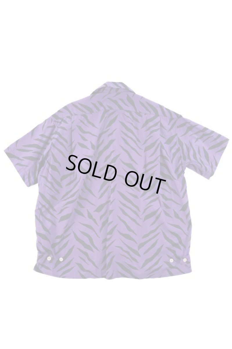 画像6: color tiger aloha shirts PURPLE (6)