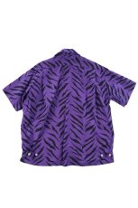 画像6: color tiger aloha shirts PURPLE (6)