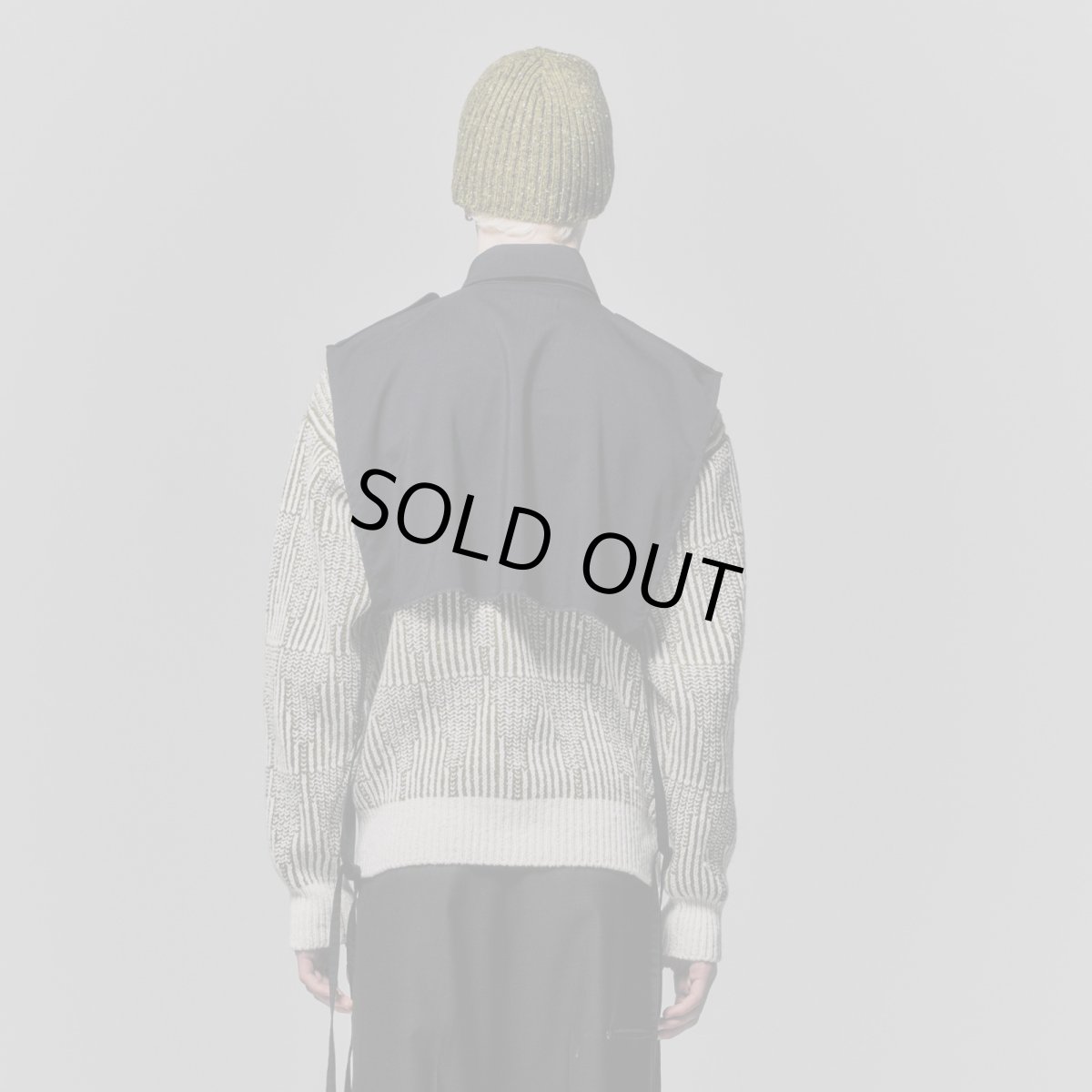 画像2: COGNOMEN  MILITARY VEST　BLACK (2)