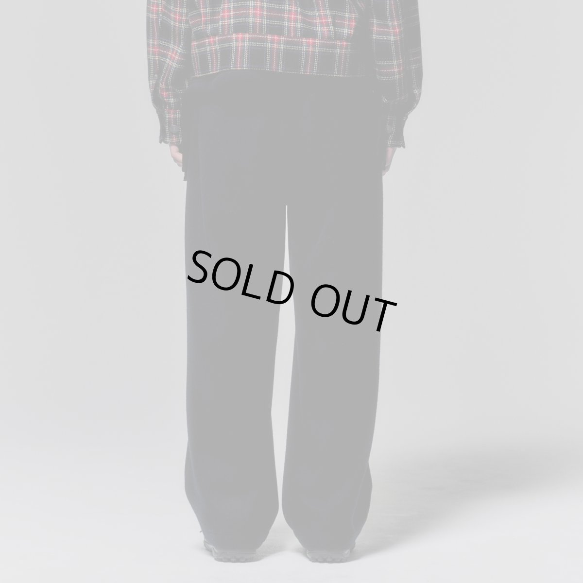 画像2: COGNOMEN WOOL EASY PANTS NAVY (2)