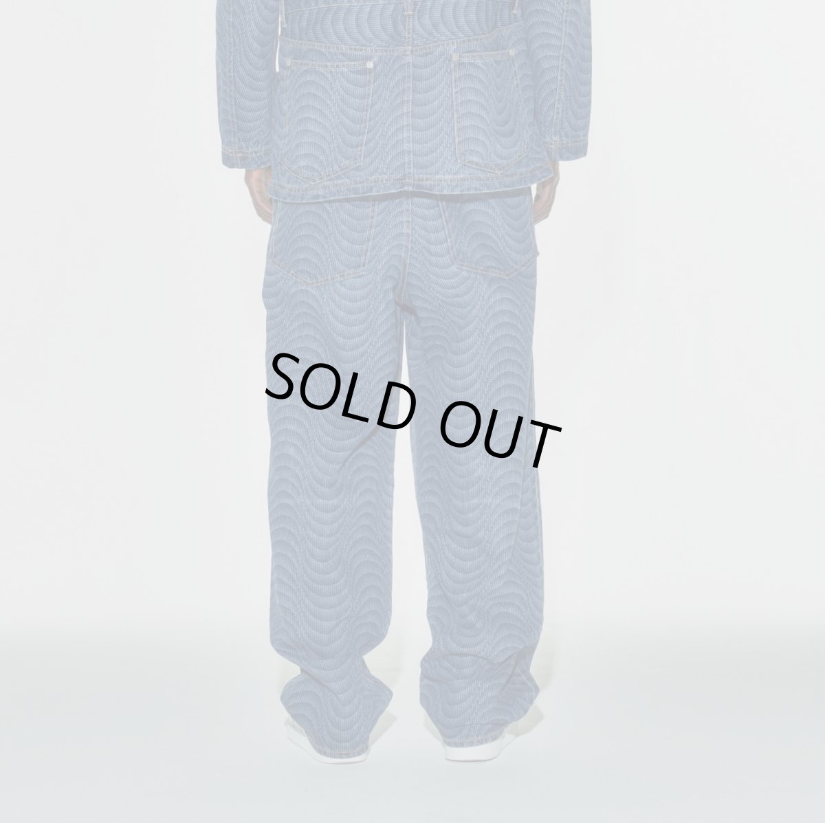 画像2: COGNOMEN PSYCHEDELIC DENIM PANTS (2)