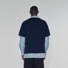 画像2: UK KNIT POLO  NAVY (2)