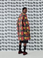 画像4: fantasista rlower coat charcoal orange (4)