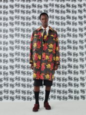 画像3: fantasista rlower coat charcoal orange (3)