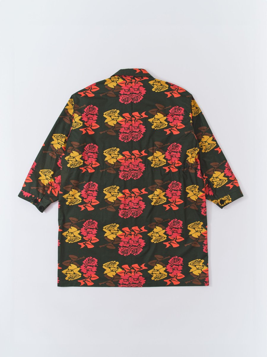 画像2: fantasista rlower coat charcoal orange (2)