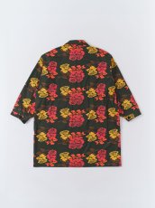 画像2: fantasista rlower coat charcoal orange (2)