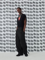 画像1: Colour tone Knit vest Black (1)