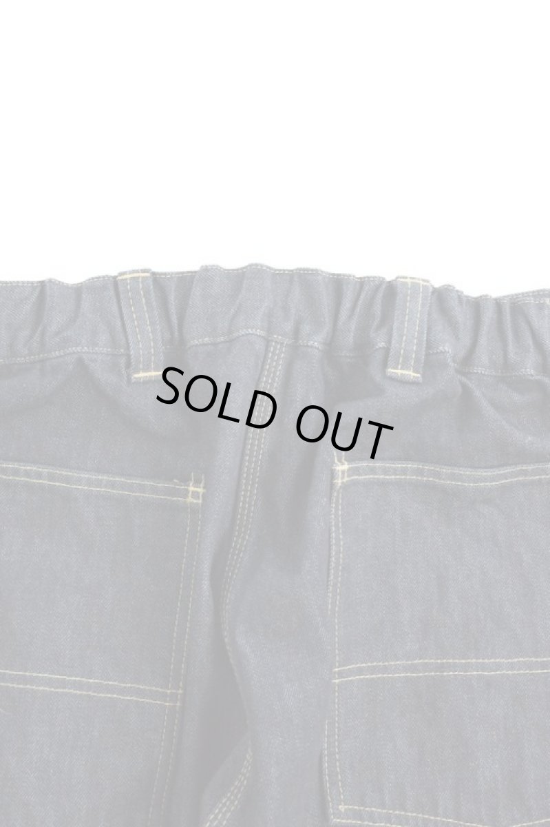 画像6: BIG SILHOUETTE 14 DENIM PAINTER PANTS (6)