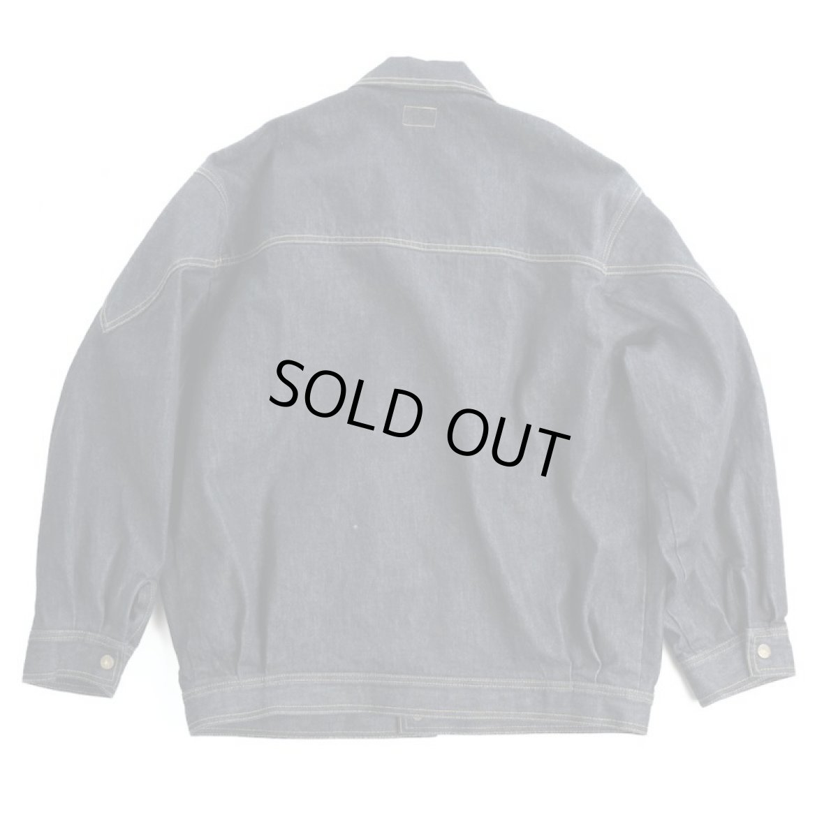 画像4: BIG SILHOUETTE 14 DENIM JACKET (4)