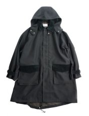 画像1: CHANGE CORDUROY COAT　BLACK (1)