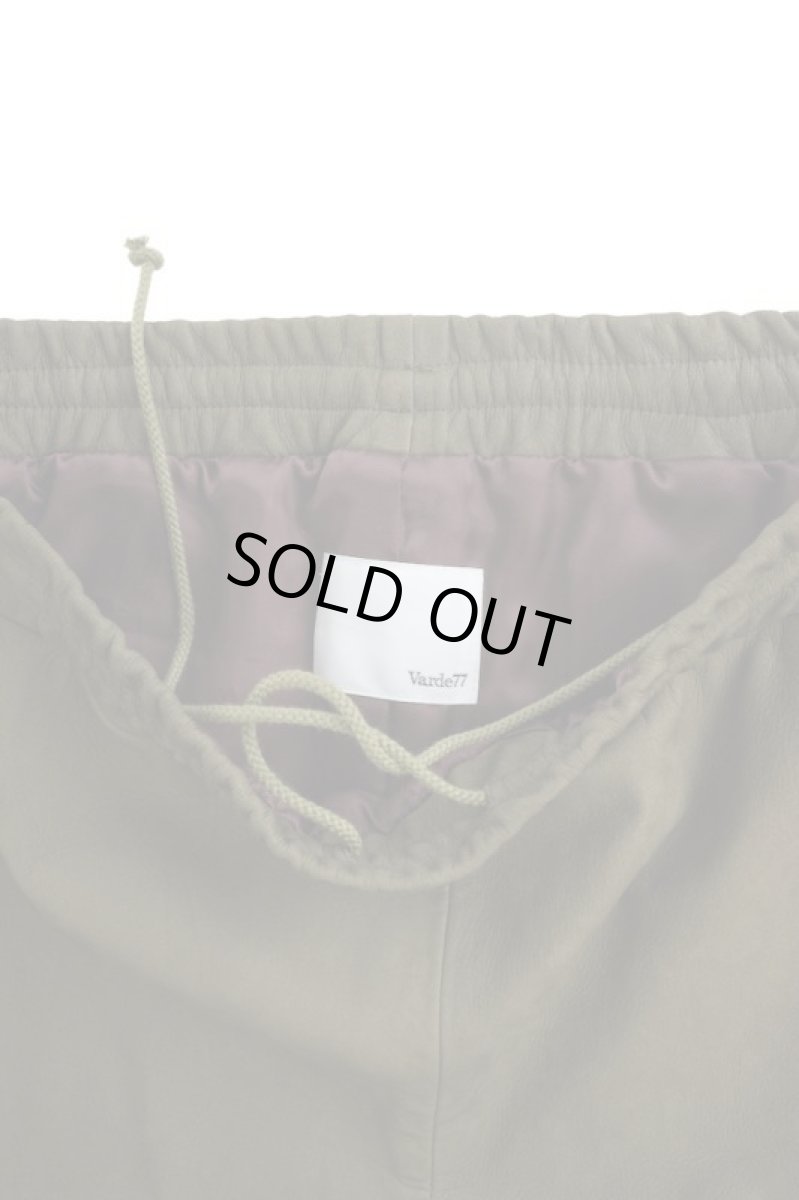 画像2: FLOWER&NUBUCK LEATHER TRAVELING PANTS (2)