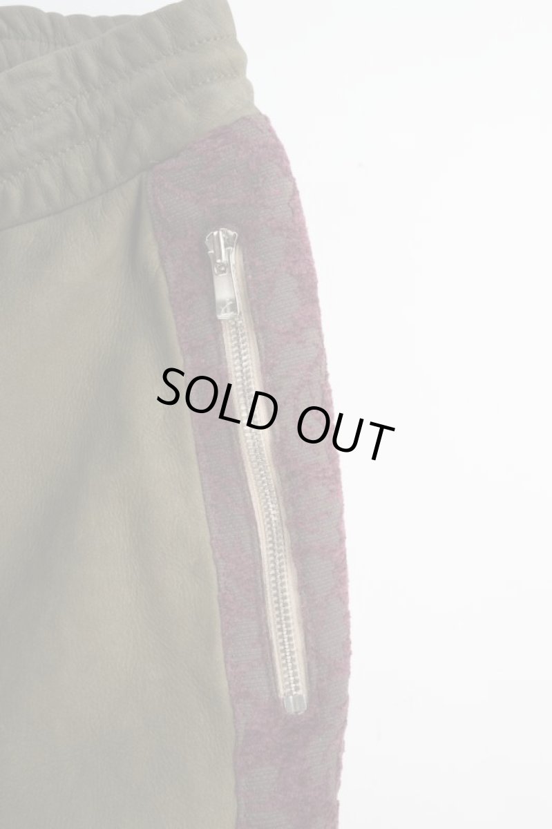 画像3: FLOWER&NUBUCK LEATHER TRAVELING PANTS (3)