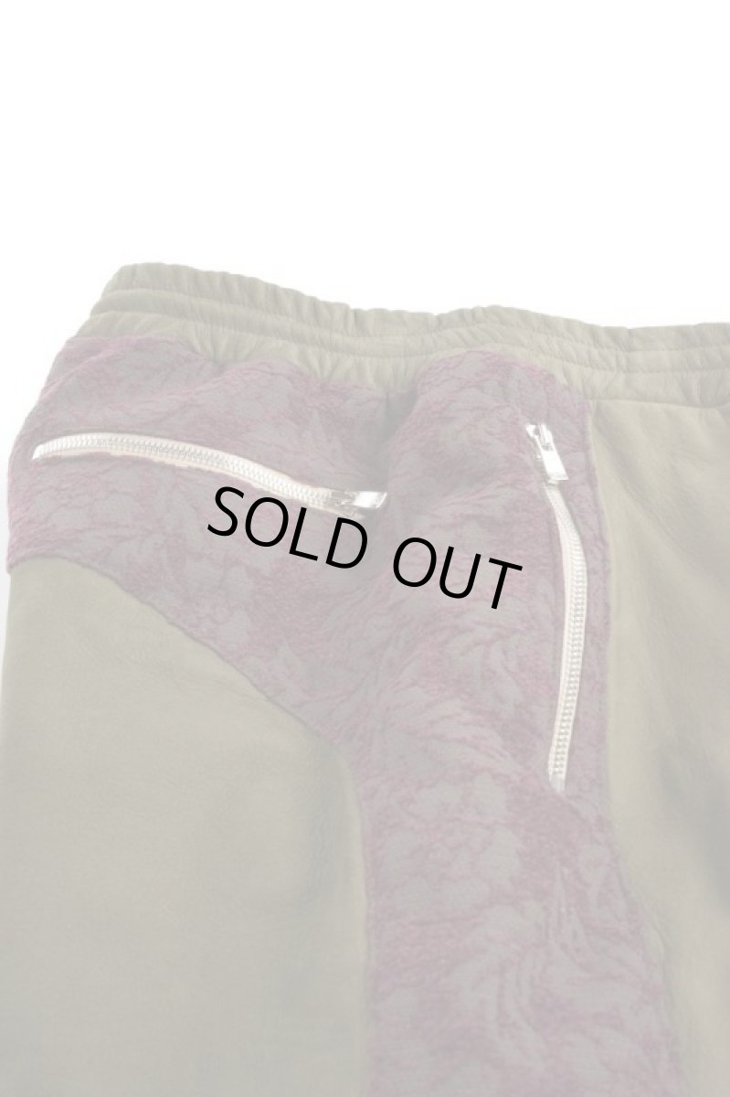 画像6: FLOWER&NUBUCK LEATHER TRAVELING PANTS (6)