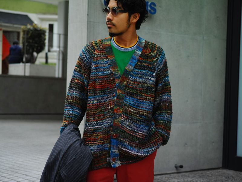 multi color cardigan