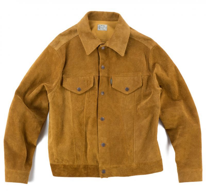 VARDE77 3RD TYPE VINTAGE SUEDE JACKET - HOMEDICT