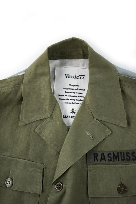 予約商品 VARDE77 -MAKEOVER- JUNKIE HEART ARMY SHIRTS - HOMEDICT