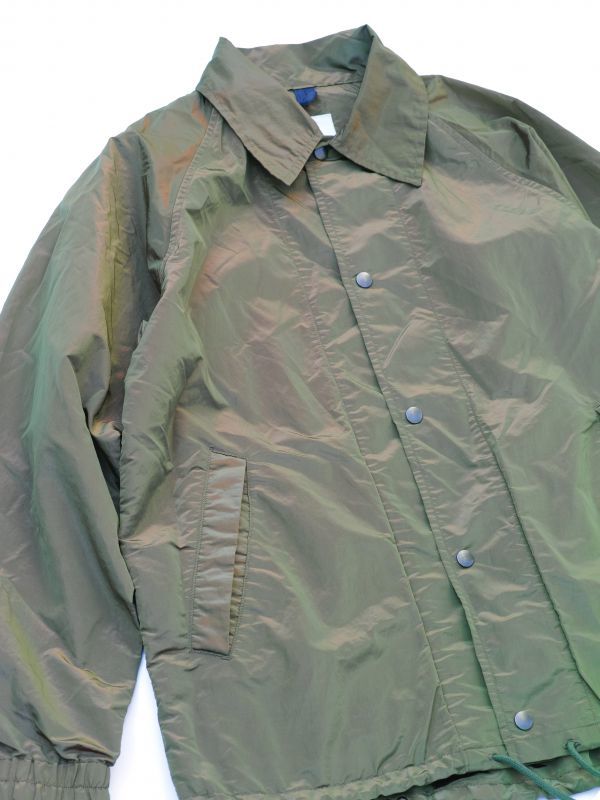 ts(s) Super Iridescent Nylon*Polyester Taffeta Cloth Coach Jacket 